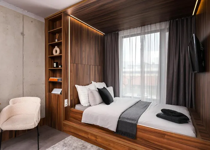 Wroc'love By Me &301 Legnicka & Self Check-in 24h & Lift & Air Conditioning Apartmán *